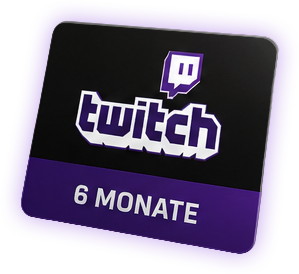 6 Monate Twitch Abonnement